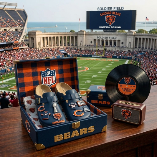 Premium NFL CHI Heritage Boston Clogs V1 NMD CTKT