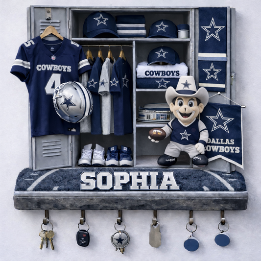Premium NFL DAL Locker Key Holder V2 NMD TTV