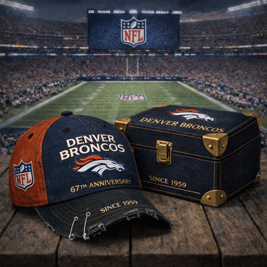 Premium NFL DB Anniversary Vintage Crackle Hat V7 NMD CTKT
