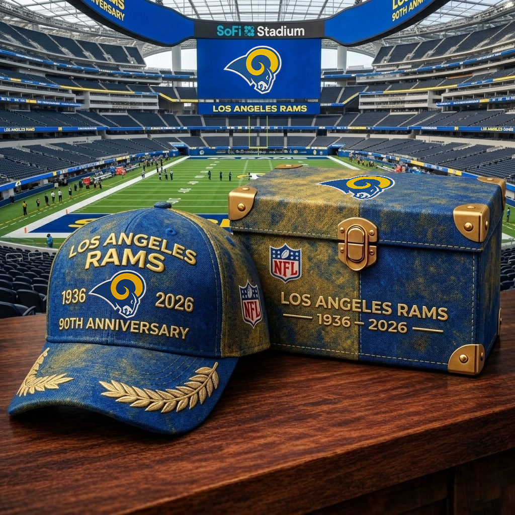 Premium NFL LAR Anniversary Heritage Cap V15 NMD CTKT