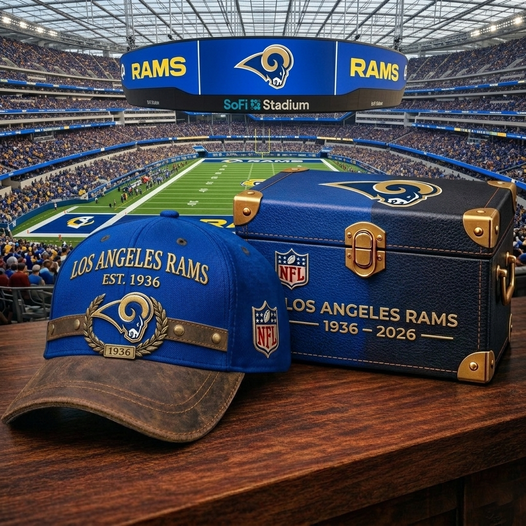 Premium NFL LAR Legacy Heritage Cap V16 NMD CTKT