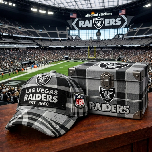 Premium NFL LVR Heritage Plaid Vintage Cap V14 NMD CTKT