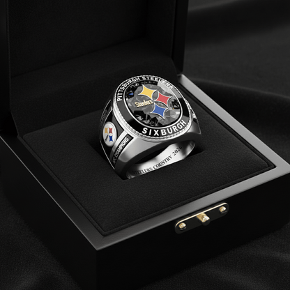 Premium NFL PIT Legacy Crystal Ring V2 NMD TTV