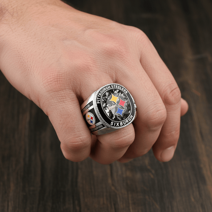 Premium NFL PIT Legacy Crystal Ring V2 NMD TTV
