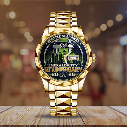 Premium NFL SEA 2025 NFC West Champions Watch V2 NMD 070125 TTV