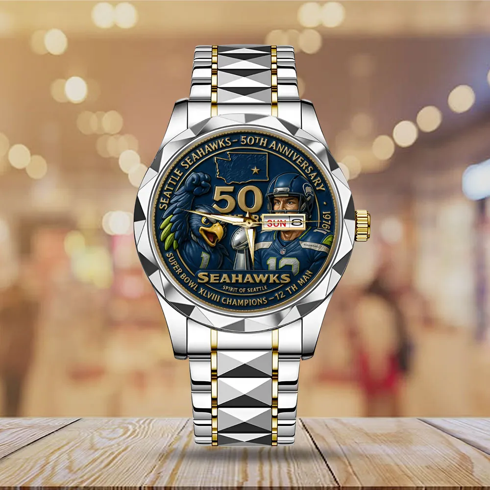 Premium NFL SEA 2025 NFC West Champions Watch V3 NMD 070125 TTV