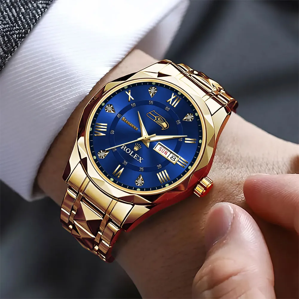 Premium NFL SEA 2025 NFC West Champions Watch V4 NMD 070125 TTV
