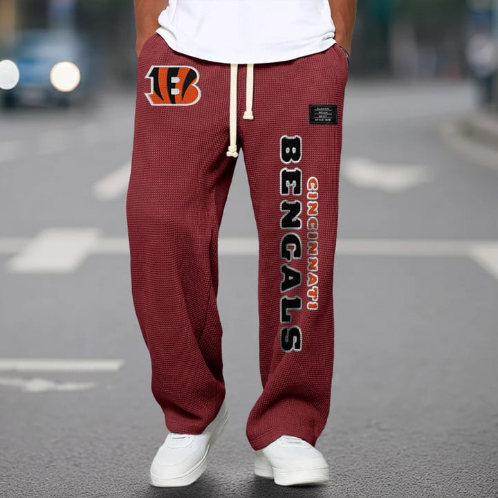 PREMIUM NFL X CIN WAFFLE MEN'S TROUSERS NDT VHM