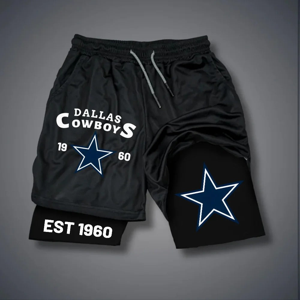 PREMIUM NFL X DAL Multicolored Pure GYM Shorts NDT NHM