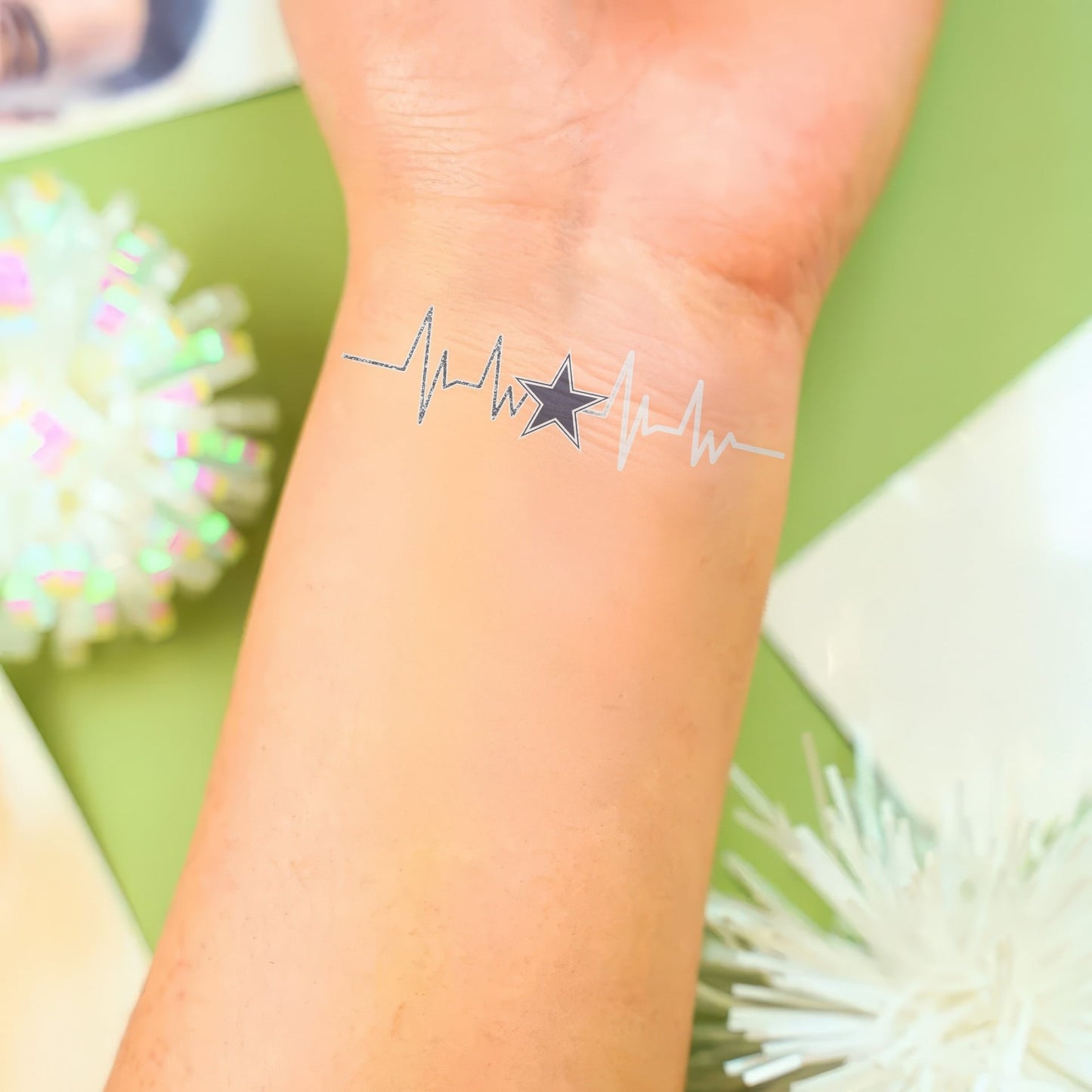 Premium NFL x DAL Temporary Tattoos NDT NHM