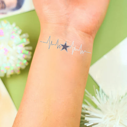 Premium NFL x DAL Temporary Tattoos NDT NHM