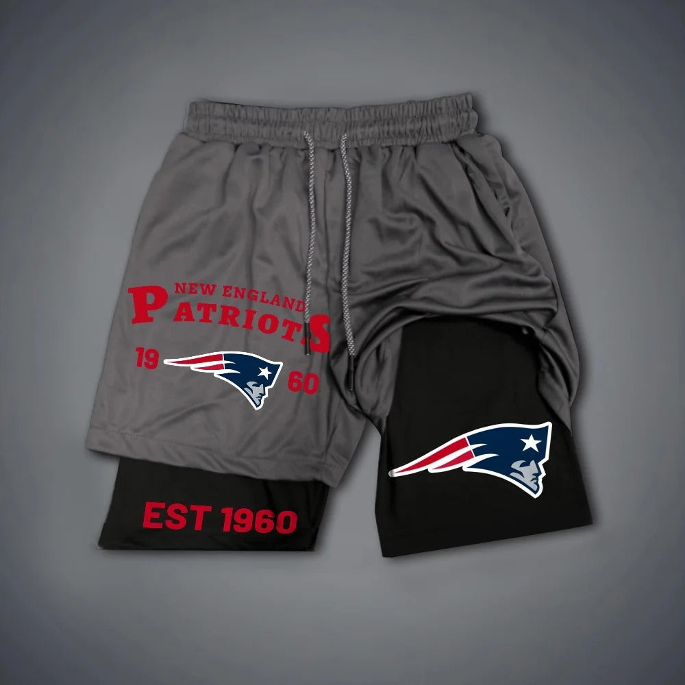 PREMIUM NFL X NE Multicolored Pure GYM Shorts NDT NHM