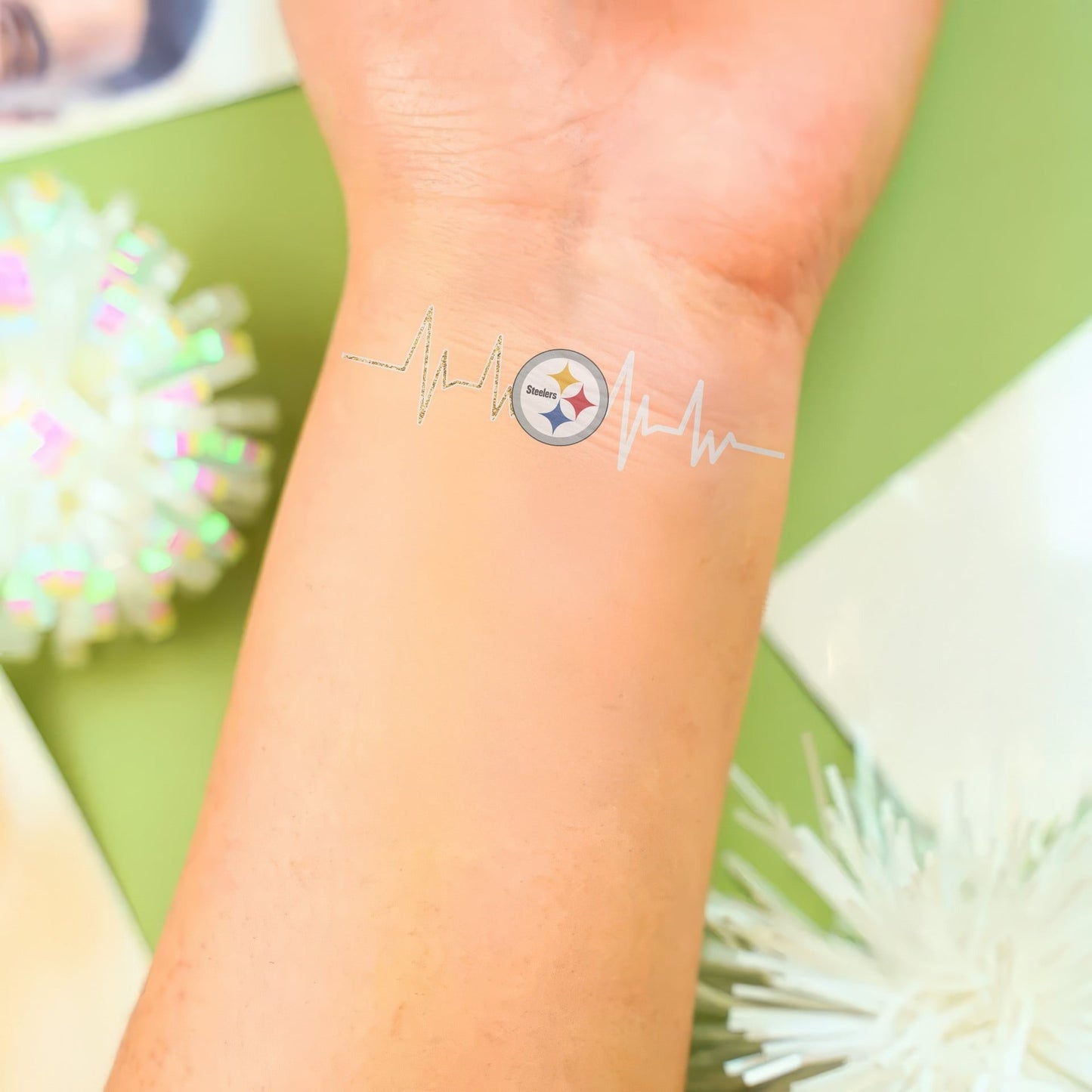 Premium NFL x PIT Temporary Tattoos NDT NHM