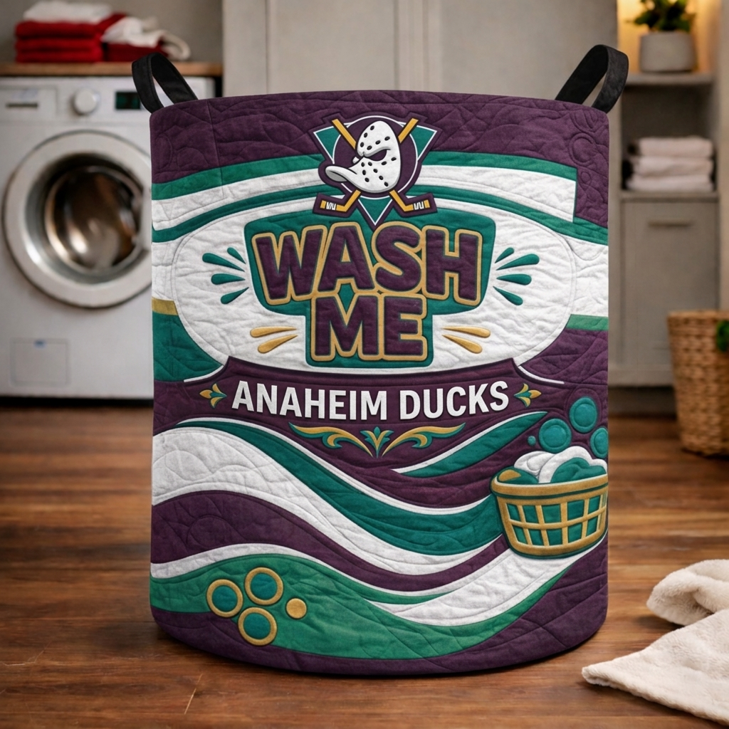Premium NHL AD Quilted Laundry Basket V1 NMD CTKT