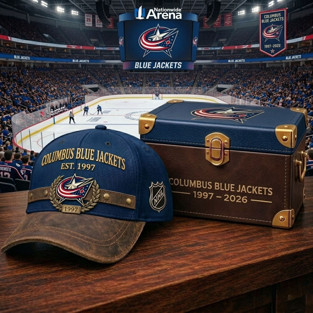 Premium NHL CBJ Legacy Heritage Cap V16 NMD CTKT