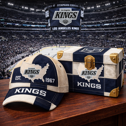 Premium NHL LAK Heritage Patchwork Vintage Cap V12 NMD CTKT