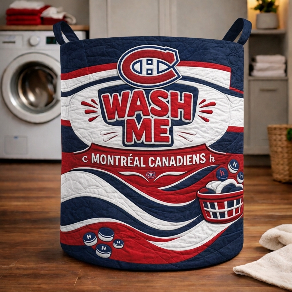 Premium NHL MC Quilted Laundry Basket V1 NMD CTKT