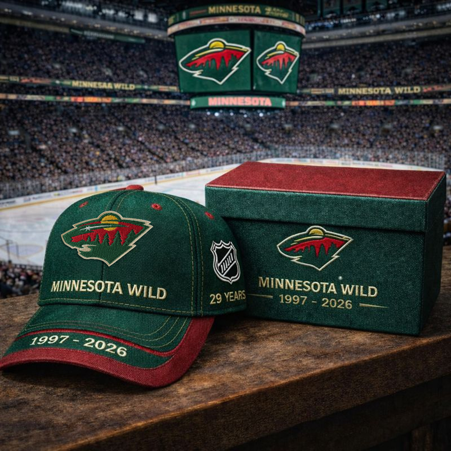 Premium NHL MIN Anniversary Hat V5 NMD NHT