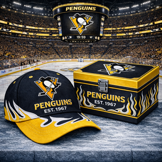 Premium NHL PP Flame Heritage Vintage Cap V13 NMD CTKT