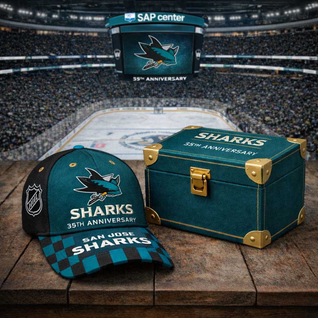 Premium NHL SJS Anniversary Hat V3 NMD CTKT