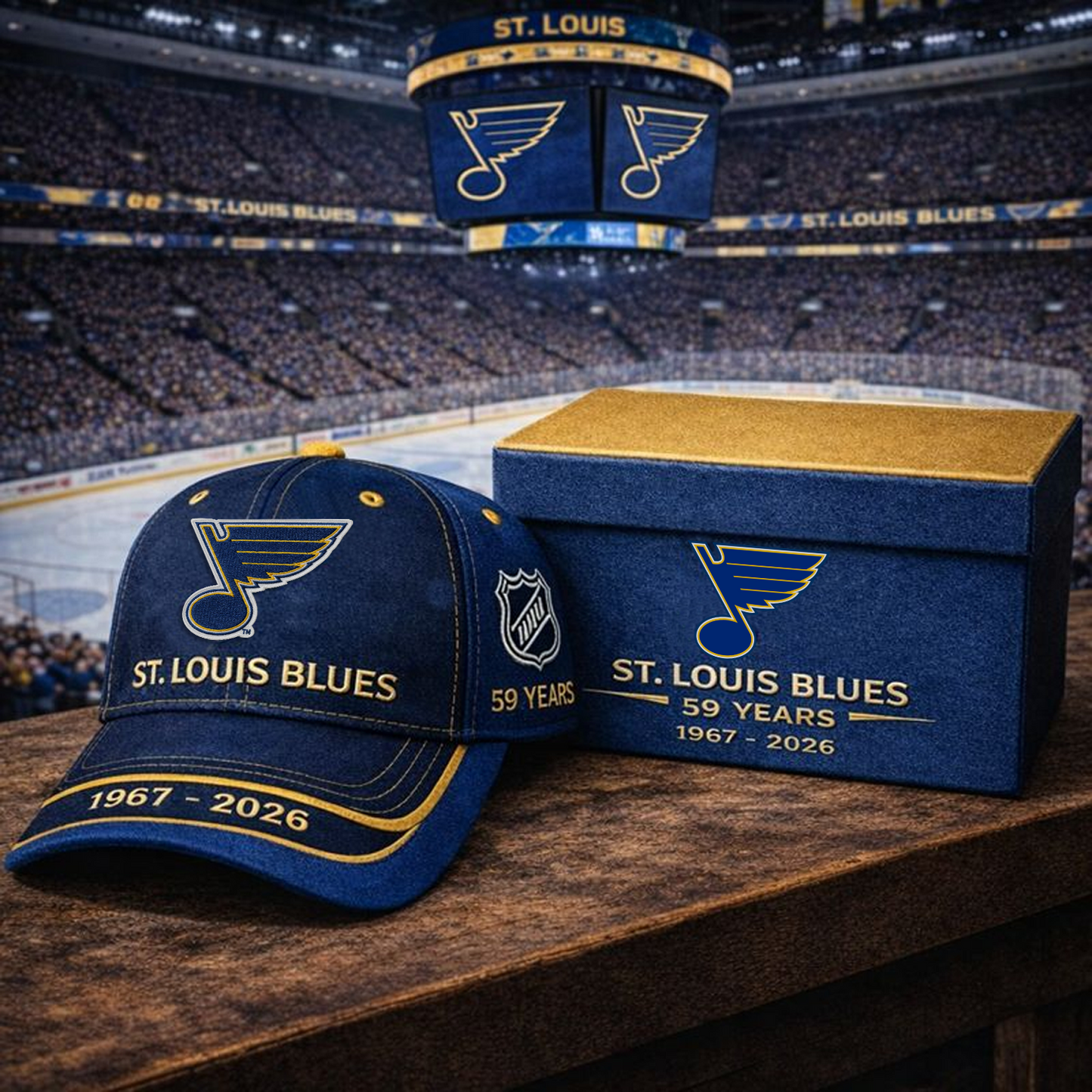 Premium NHL STL Anniversary Hat V5 NMD NHT