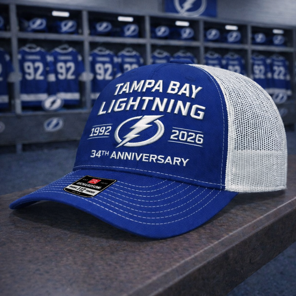 Premium NHL TBL Anniversary Trucker Hats V2 NMD CTKT