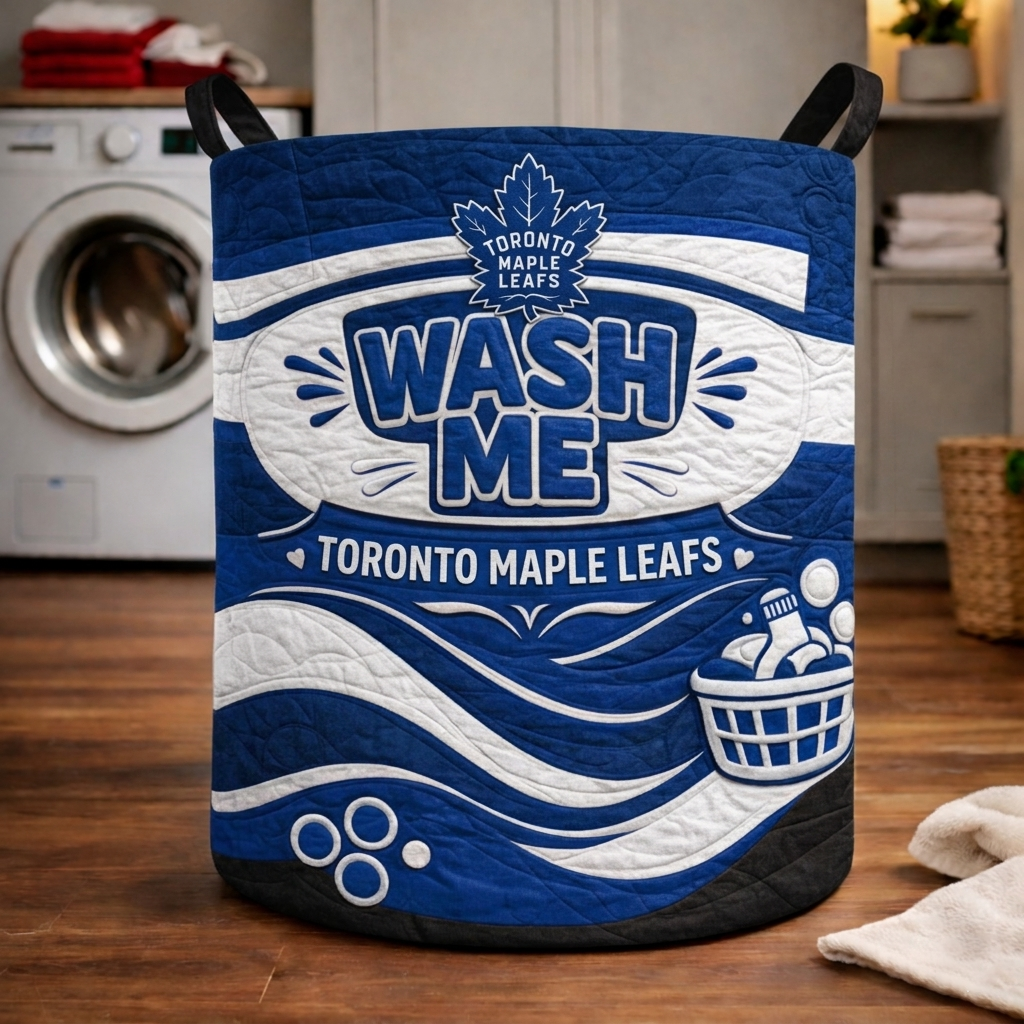 Premium NHL TML Quilted Laundry Basket V1 NMD CTKT