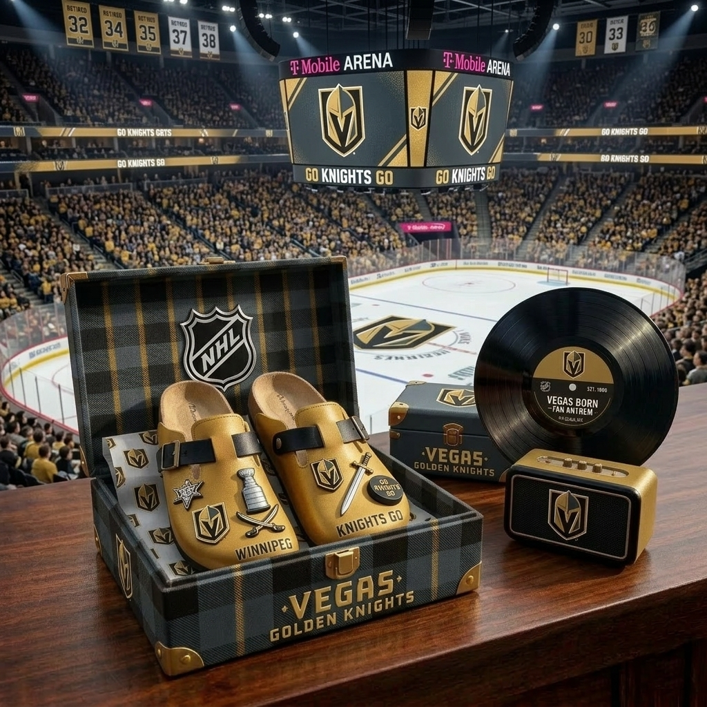 Premium NHL VGK Heritage Boston Clogs V1 NMD CTKT