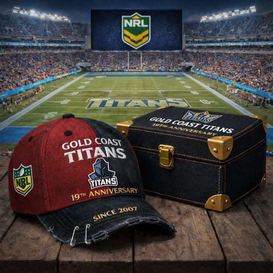 Premium NRL GCT Anniversary Vintage Crackle Hat V7 NMD CTKT