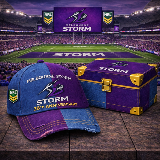 Premium NRL MS Anniversary Vintage Two-Tone Distressed Cap V11 NMD TTV