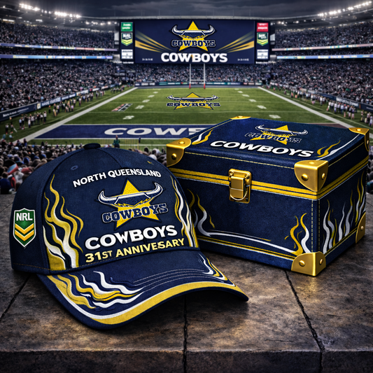 Premium NRL NQC Anniversary Flame Edition Cap V8 NMD 270226 TTV