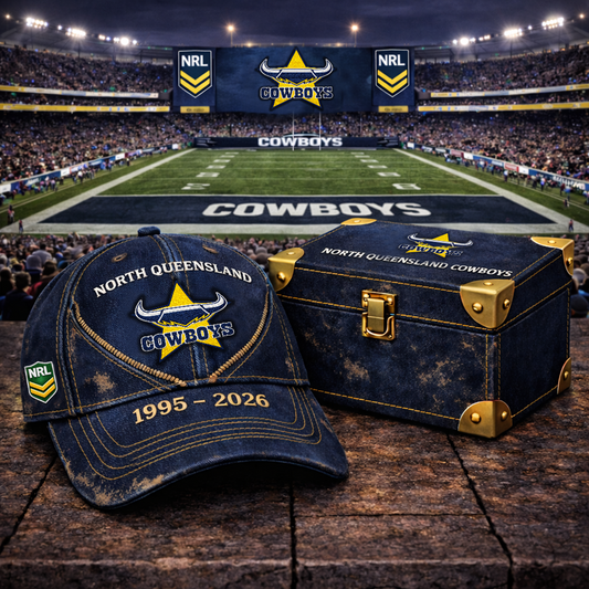 Premium NRL NQC Vintage Zipper Heritage Anniversary Cap V10 NMD TTV