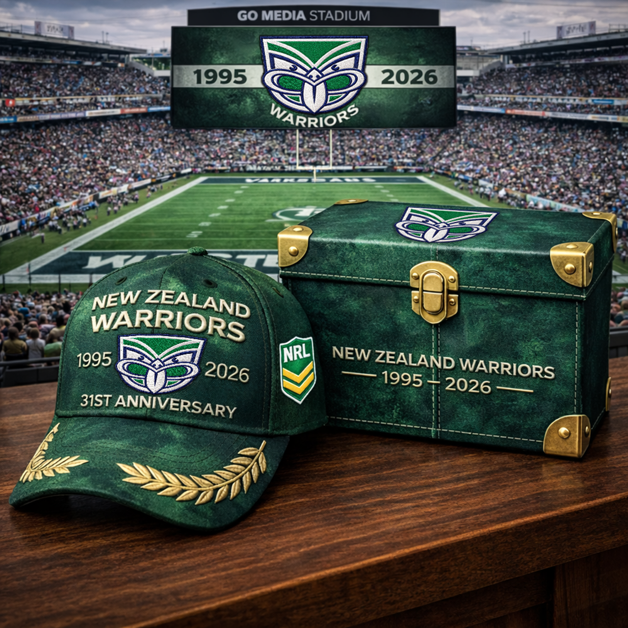Premium NRL NZW Anniversary Heritage Cap V15 NMD TTV