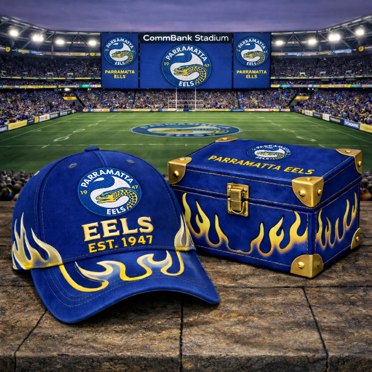 Premium NRL PE Flame Heritage Vintage Cap V13 NMD  TTV