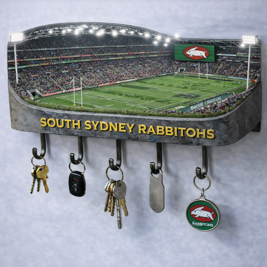 Premium NRL SSR Stadium Wood Key Hanger V1 NMD25 TTV