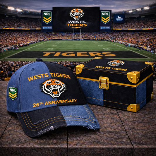 Premium NRL WT Anniversary Vintage Two-Tone Distressed Cap V11 NMD TTV