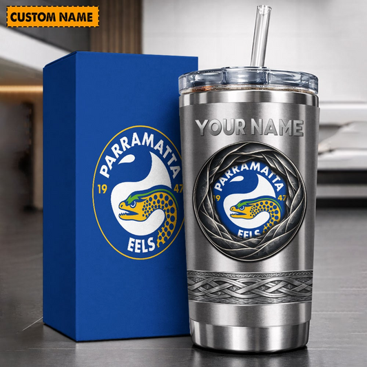 PREMIUM NRL X PE Tumbler Custom Name Gifts For Fans (Limited Edition) 2026 NDT NQK