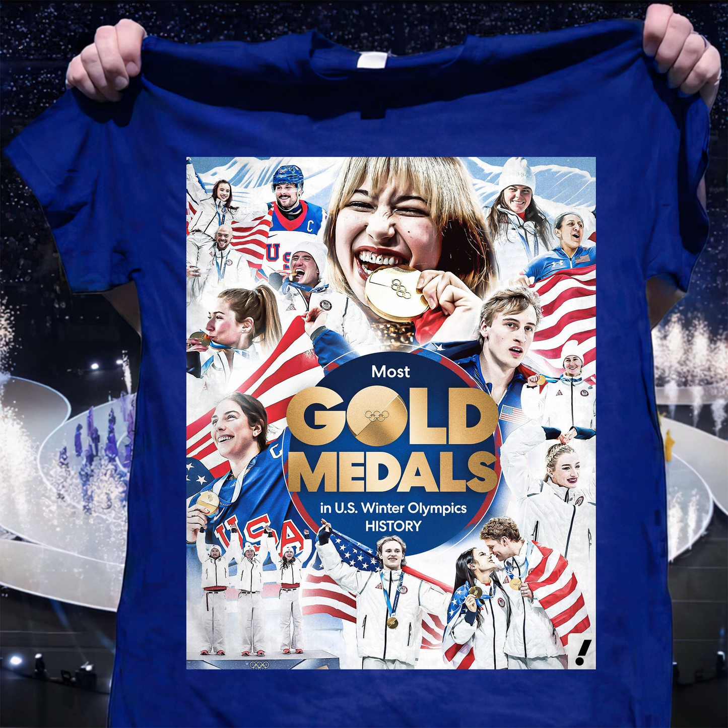 Premium Olympic USA Ice Hockey Champions 2026 T-shirt V3 NMD TTV