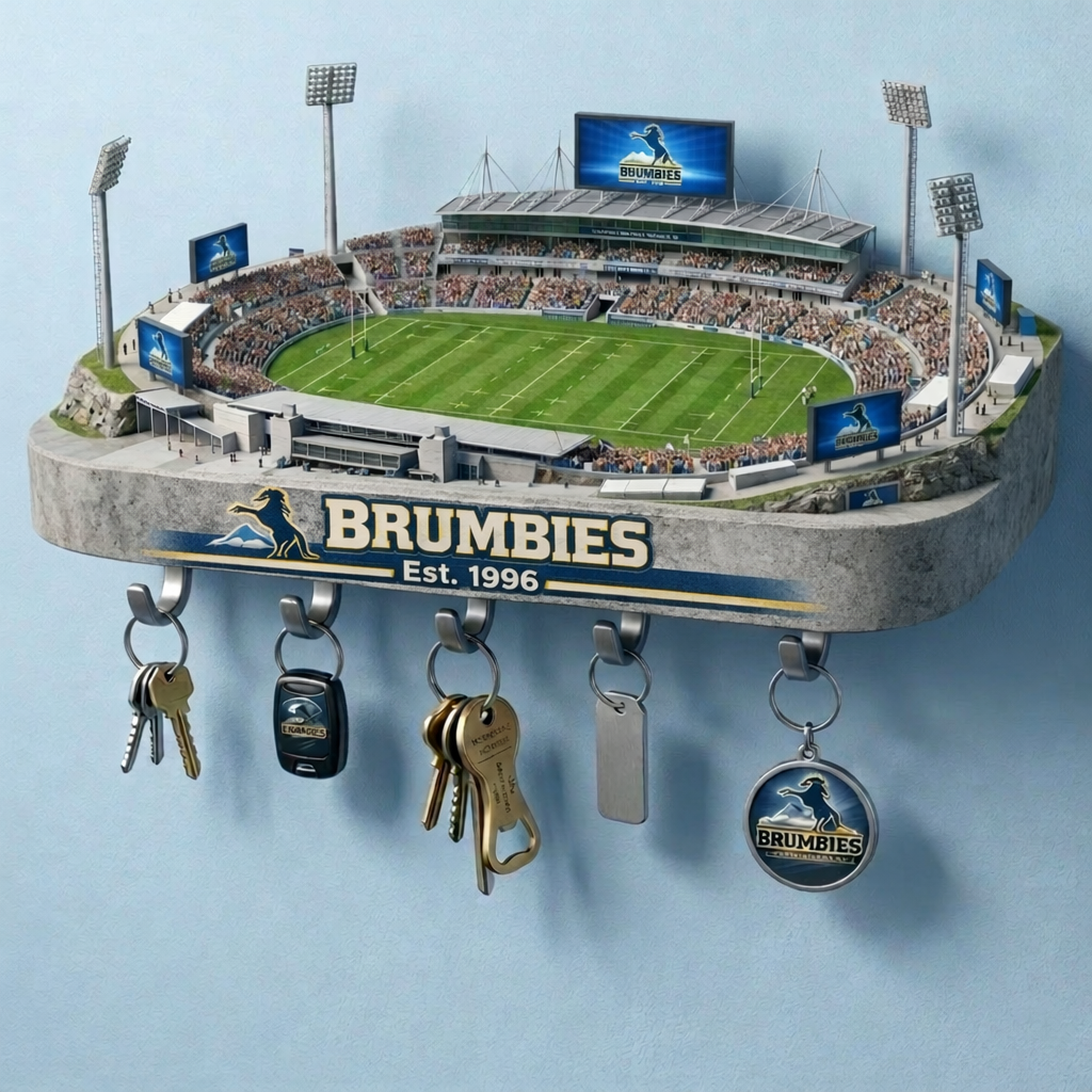 Premium SRP BRUM Stadium Wood Key Hanger V1 NMD CTKT