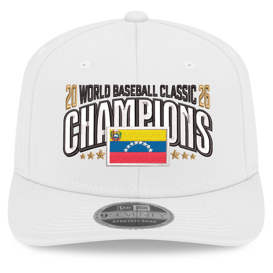 Premium Venezuela World Baseball Classic Champions 2026 CAP V7 NMD TTV