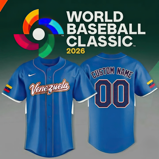 Premium Venezuela World Baseball Classic Champions 2026 JERSEY V1 NMD TTV