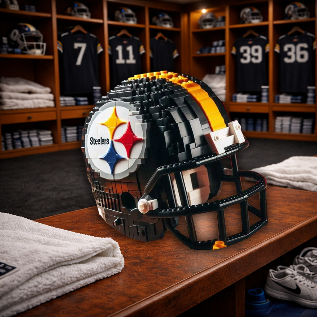PS x NFL Teams Helmets Armed With Lego-Like Blocks DDT CTND