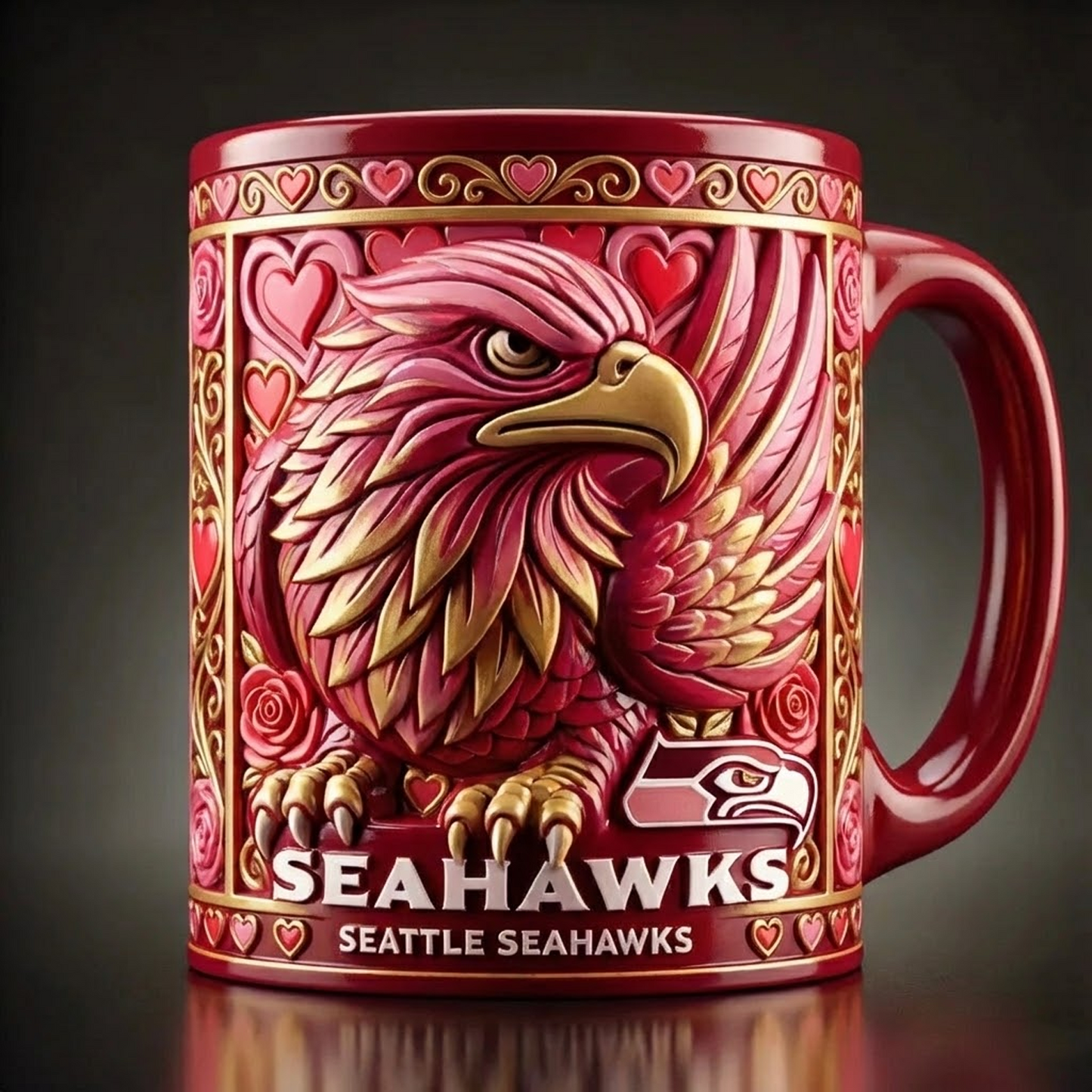 SEA X NFL Love Season Mug - Valentine V2 NAK NHT