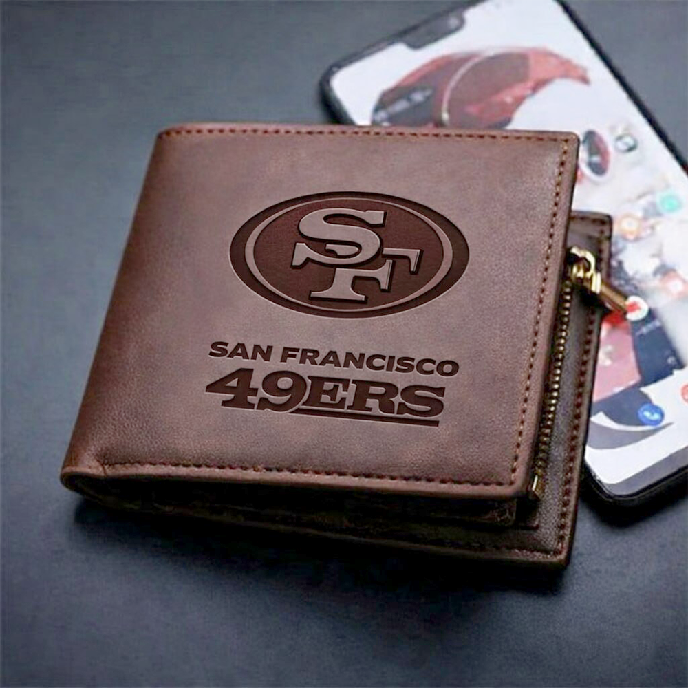 SF x NFL  Premium Embossed Football Team Wallet NAK TTT