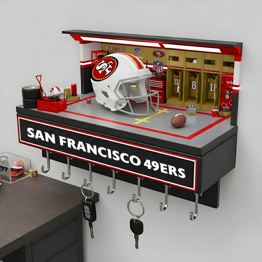 SF X NFL Decorative key holder in a sporty style NAK NHT