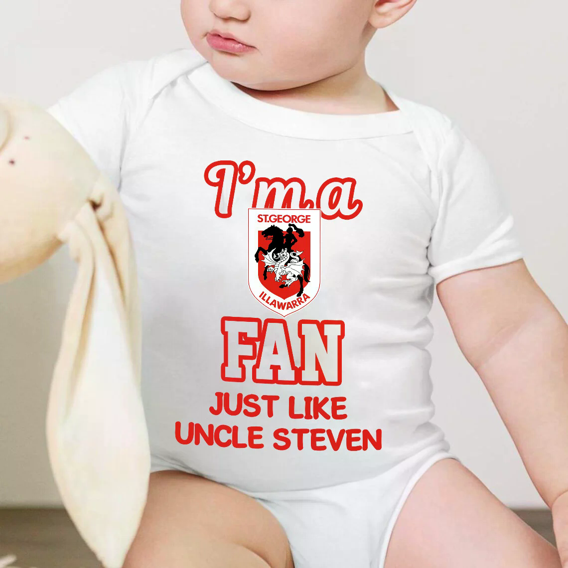 SG _NRL Baby Romper Custom Name Gift For Fan - Limited Edition NAK TTT