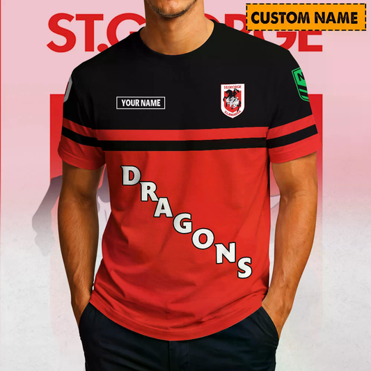 SG _NRL Casual T Shirt Custom Name Gift For Fan - Limited Edition NAK TTT