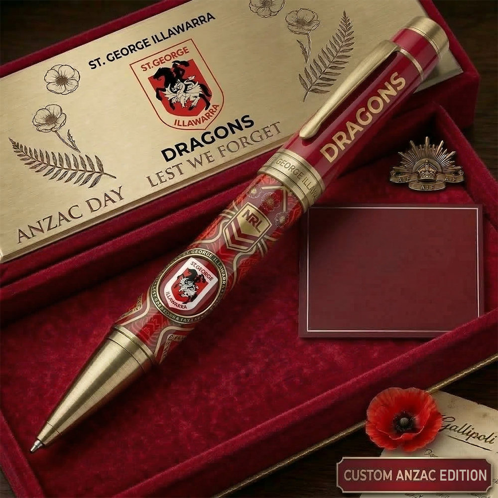 SG_NRL Custom Name Ballpoint Pen Gift For Fans - Limited Edition NAK TTT