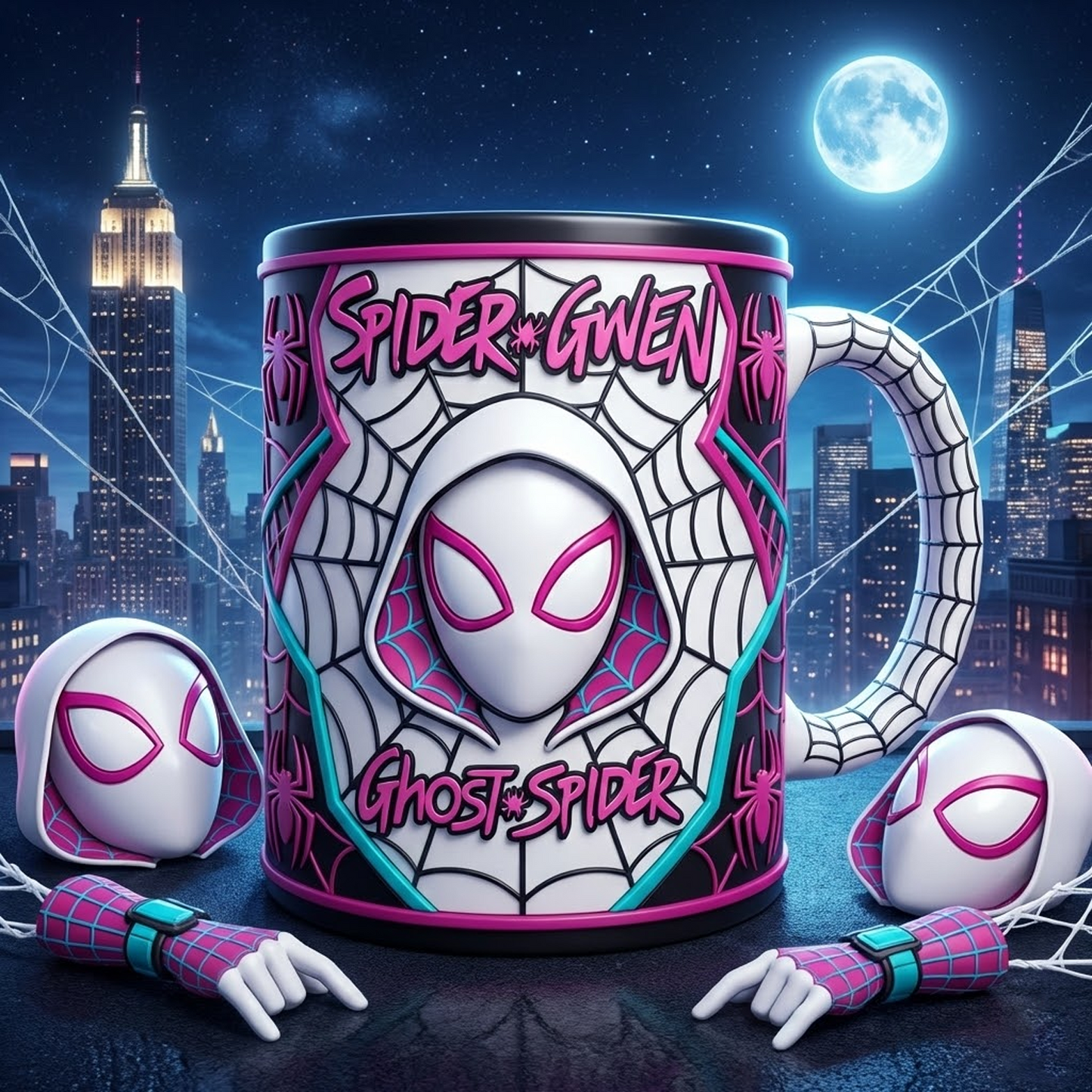 SGW X MARVEL LEGEND RELIEF MUG NAK NHT