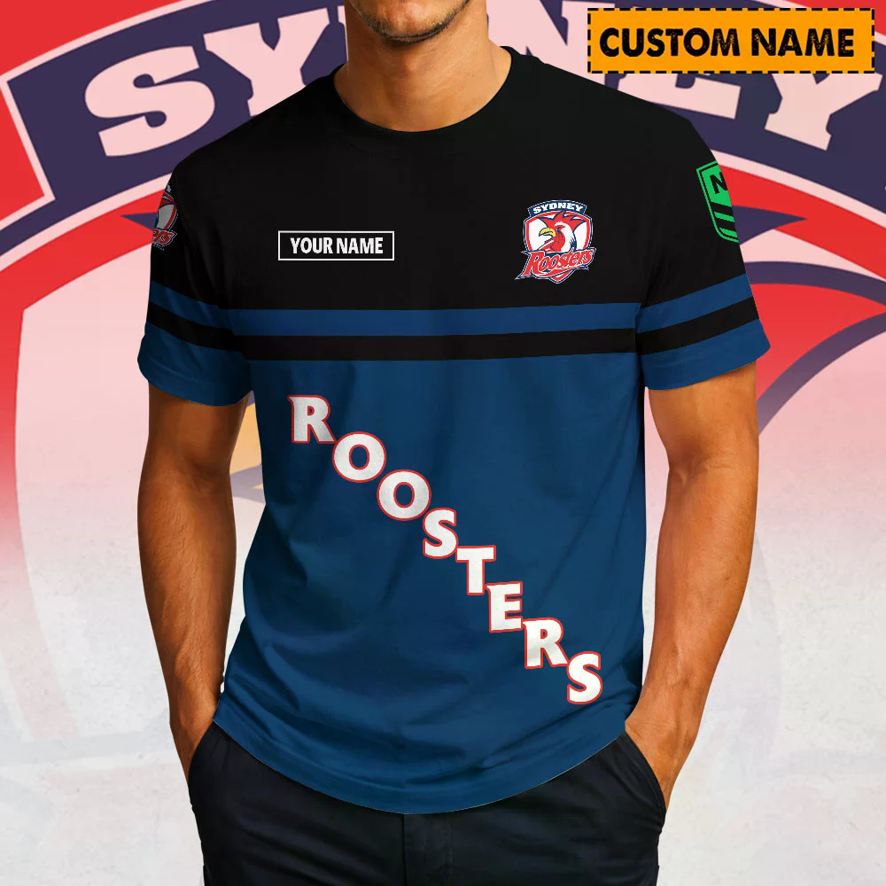 SR _NRL Casual T Shirt Custom Name Gift For Fan - Limited Edition NAK TTT